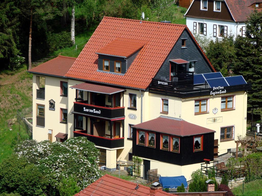Pension "Lug Ins Land" Rathen Buitenkant foto