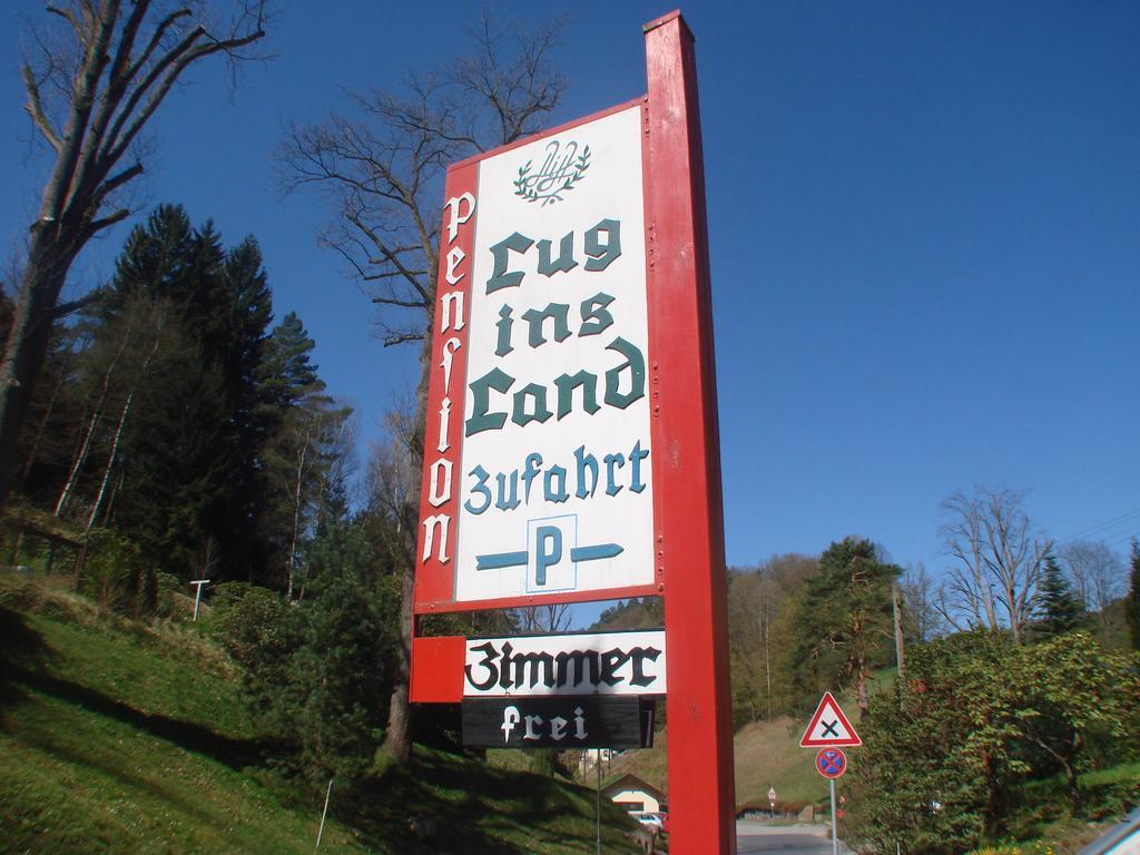 Pension "Lug Ins Land" Rathen Buitenkant foto